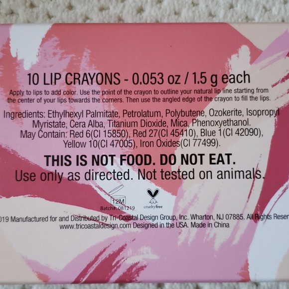 Kiss and make up 10 piece lip crayon collection - Picture 3 of 3